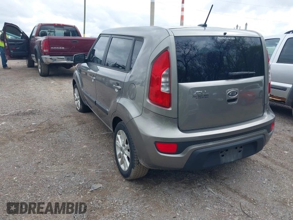 2012 Kia Soul + with VIN KNDJT2A65C7403493, listed as a IAAI auction lot 42095119 with 151,258 mi miles. Bid and sale history available at carsss.com. Image 3.