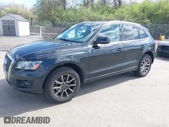 2012 Audi Q5 2.0T Premium Plus with VIN WA1LFAFP1CA009904, listed as a IAAI auction lot 41998009 with 122,955 mi miles. Bid and sale history available at carsss.com. Image 2.