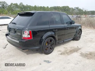 2011 Land Rover Range Rover Sport SC with VIN SALSH2E41BA703668, listed as a IAAI auction lot 41797594 with 113,634 mi miles. Bid and sale history available at carsss.com. Image 4.