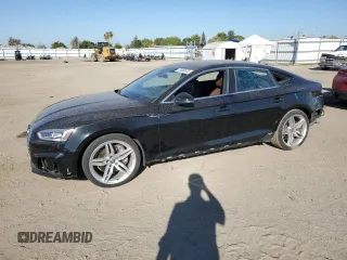 2018 Audi A5 Sportback Premium Plus with VIN WAUENCF51JA017863, listed as a Copart auction lot 70550523 with 63,270 mi miles. Bid and sale history available at carsss.com. Image 1.