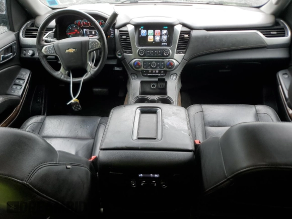 2018 Chevrolet Suburban LT with VIN 1GNSKHKC6JR130670, listed as a Copart auction lot 55339695 with 98,180 mi miles and Salvage Title. Bid and sale history available at DreamBid. Image 8.