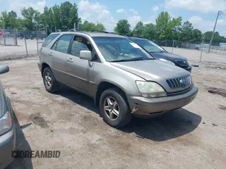 2001 Lexus RX 300 with VIN JTJGF10U510119327, listed as a IAAI auction lot 42648173 with 206,325 mi miles and . Bid and sale history available at DreamBid. Image 1.