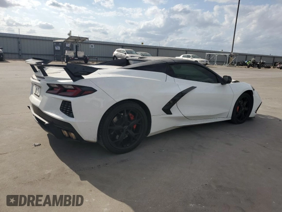 2022 Chevrolet Corvette 3LT with VIN 1G1YC3D46N5111499, listed as a Copart auction lot 77800734 with 16,188 mi miles and Salvage Title. Bid and sale history available at carsss.com. Image 3.