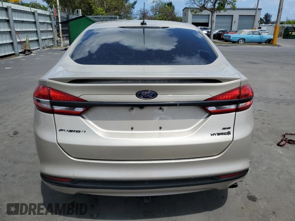 2018 Ford Fusion Hybrid SE with VIN 3FA6P0LU5JR120307, listed as a Copart auction lot 54350255 with 148,010 mi miles and Clean Title. Bid and sale history available at carsss.com. Image 6.