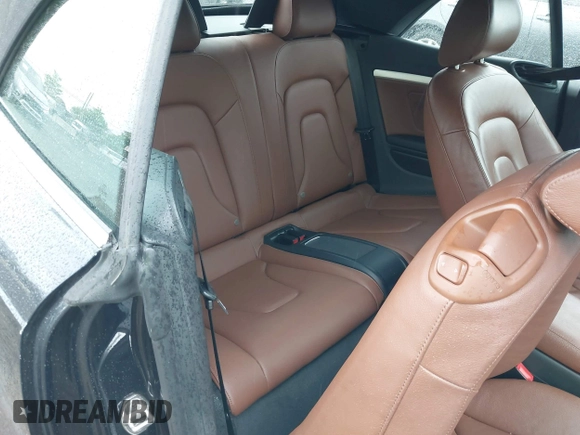2012 Audi A5 Premium Plus with VIN WAULFAFH9CN002381, listed as a IAAI auction lot 42258750 with 81,415 mi miles and . Bid and sale history available at DreamBid. Image 8.