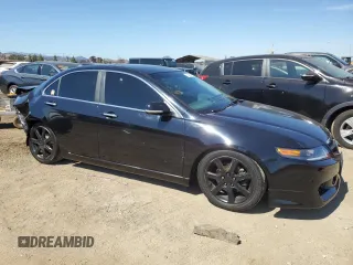 2005 Acura TSX with VIN JH4CL95915C008578, listed as a Copart auction lot 72825624 with 293,413 mi miles and Salvage Title. Bid and sale history available at DreamBid. Image 4.