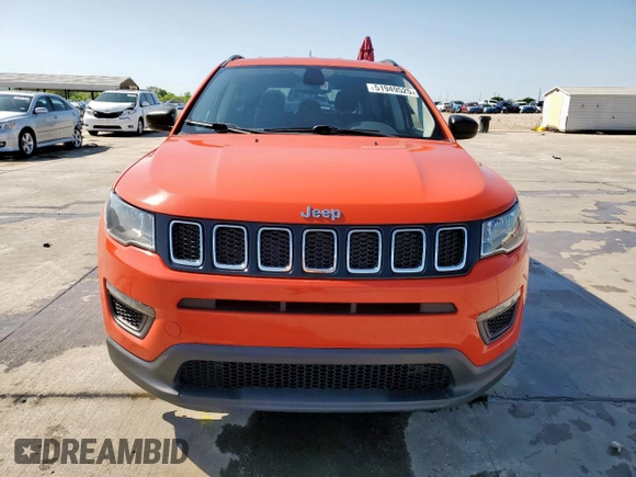 2020 Jeep Compass Sport с VIN 3C4NJCAB3LT253177, выставлен на аукционе Copart как лот 51949525 с пробегом 120 146 миль миль и Чистый • Clean title. История ставок и продаж доступна на DreamBid. Изображение 5.