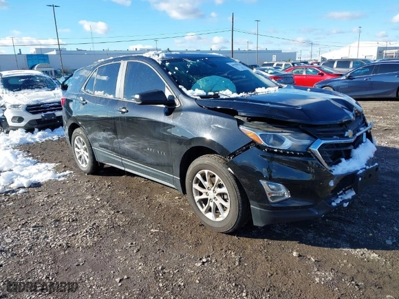 2020 Chevrolet Equinox LS with VIN 2GNAXSEV5L6108438, listed as a IAAI auction lot 40998921 with 48,028 mi miles. Bid and sale history available at carsss.com. Image 1.