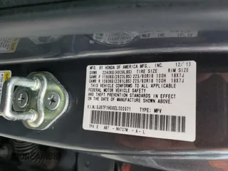 2014 Honda Crosstour EX-L with VIN 5J6TF1H56EL000571, listed as a Copart auction lot 89358655 with 87,875 mi miles and Salvage Title. Bid and sale history available at carsss.com. Image 12.