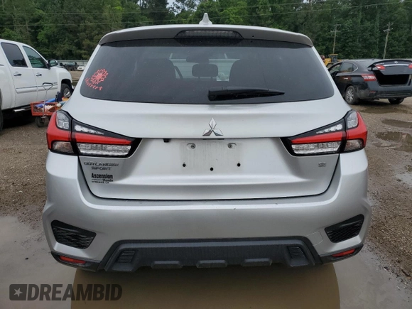 2021 Mitsubishi Outlander SE with VIN JA4APVAU3MU025935, listed as a Copart auction lot 57871655 with 63,451 mi miles and Salvage title. Bid and sale history available at DreamBid. Image 6.