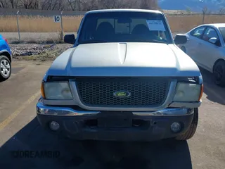 2002 Ford Ranger XL Fleet with VIN 1FTZR45E02PB52573, listed as a IAAI auction lot 41828913 with 221,377 mi miles. Bid and sale history available at carsss.com. Image 12.
