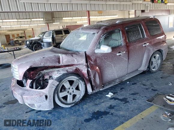 2009 Chevrolet HHR 2LT with VIN 3GNCA53V29S597907, listed as a Copart auction lot 88857845 with 128,727 mi miles and Salvage Title. Bid and sale history available at DreamBid. Image 1.