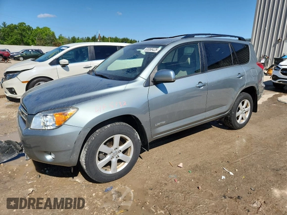 2008 Toyota RAV4 Limited with VIN JTMZK31V185016896, listed as a Copart auction lot 63068425 with 71,091 mi miles and Non repairable. Bid and sale history available at DreamBid. Image 1.