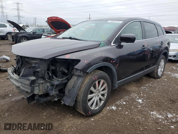 2008 Mazda CX-9 Touring with VIN JM3TB28A980132998, listed as a Copart auction lot 85040104 with 203,688 mi miles and Salvage Title. Bid and sale history available at carsss.com. Image 1.