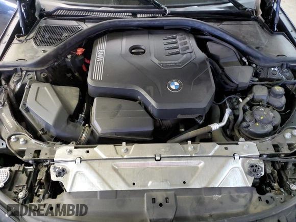2022 BMW 3 Series 330i xDrive with VIN 3MW5R7J00N8C68253, listed as a Copart auction lot 89153665 with 0 mi miles and Salvage Title. Bid and sale history available at carsss.com. Image 11.