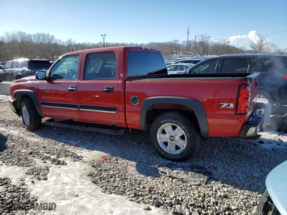 2007 Chevrolet Silverado 1500 Classic LT3 with VIN 2GCEK13Z771161332, listed as a Copart auction lot 88519345 with 154,413 mi miles and Salvage Title. Bid and sale history available at carsss.com. Image 2.