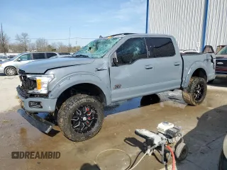 2019 Ford F-150 XL with VIN 1FTEW1E56KFA97042, listed as a Copart auction lot 50885595 with Not provided miles and Salvage title. Bid and sale history available at DreamBid. Image 1.