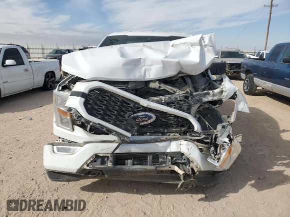 2021 Ford F-150 XL z VIN 1FTEX1EP5MKD46343, wystawiony jako Copart lot #46151405 z przebiegiem 197 930 mil mil oraz Szkoda całkowita • Salvage title. Historia ofert i sprzedaży dostępna na DreamBid. Obrazek 5.