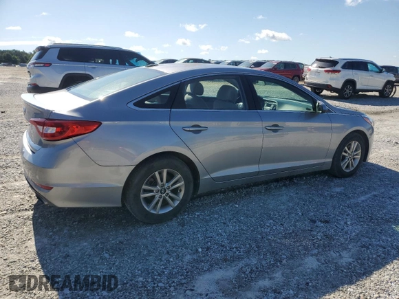 2016 Hyundai Sonata SE with VIN 5NPE24AF4GH402546, listed as a Copart auction lot 55767435 with 121,487 mi miles and Salvage Title. Bid and sale history available at carsss.com. Image 3.