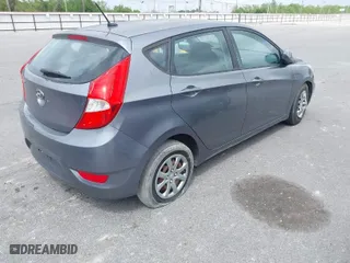 2017 Hyundai Accent SE with VIN KMHCT5AE7HU338751, listed as a IAAI auction lot 41974798 with 96,638 mi miles. Bid and sale history available at carsss.com. Image 4.
