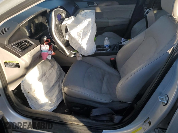2017 Hyundai Sonata Sport with VIN 5NPE34AF3HH504936, listed as a Copart auction lot 80871504 with 100,133 mi miles and Salvage Title. Bid and sale history available at DreamBid. Image 7.