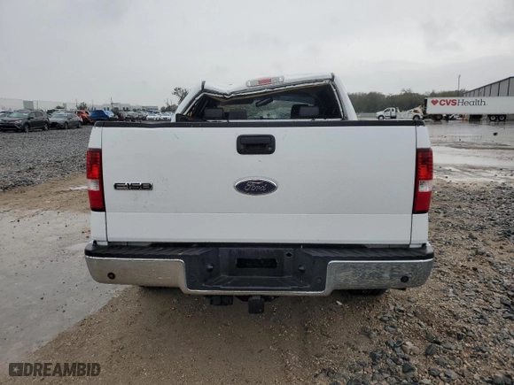 2008 Ford F-150 XLT with VIN 1FTPW12V28FA43615, listed as a Copart auction lot 46193415 with 134,569 mi miles and Salvage Title. Bid and sale history available at carsss.com. Image 6.