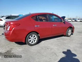2012 Nissan Versa SV with VIN 3N1CN7AP0CL890447, listed as a Copart auction lot 52793785 with 153,427 mi miles and Salvage Title. Bid and sale history available at carsss.com. Image 3.