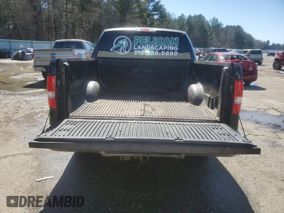 2006 Ford F-150 XLT with VIN 1FTPW125X6KB28223, listed as a Copart auction lot 47601075 with 208,959 mi miles and Salvage Title. Bid and sale history available at carsss.com. Image 6.