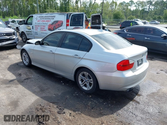 2008 BMW 3 Series 328i with VIN WBAVA37558NL53299, listed as a IAAI auction lot 42706194 with 152,504 mi miles and . Bid and sale history available at DreamBid. Image 3.