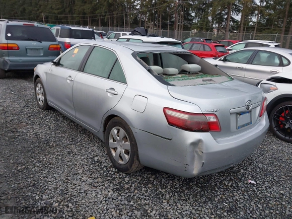 2007 Toyota Camry CE with VIN JTNBE46K573032652, listed as a IAAI auction lot 41762026 with 183,949 mi miles. Bid and sale history available at carsss.com. Image 3.