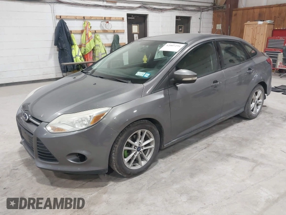 2014 Ford Focus SE with VIN 1FADP3F26EL446138, listed as a IAAI auction lot 42007291 with 201,261 mi miles. Bid and sale history available at carsss.com. Image 17.