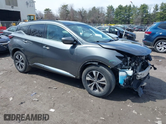 2020 Nissan Murano SV with VIN 5N1AZ2BS7LN105075, listed as a IAAI auction lot 41969595 with 82,491 mi miles and . Bid and sale history available at DreamBid. Image 1.