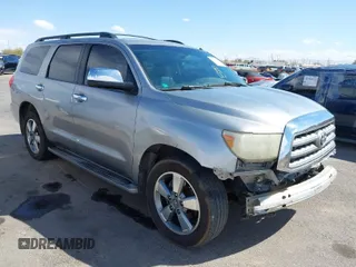 2008 Toyota Sequoia Ltd with VIN 5TDZY68A28S007766, listed as a IAAI auction lot 41766078 with 1 mi miles. Bid and sale history available at carsss.com. Image 1.