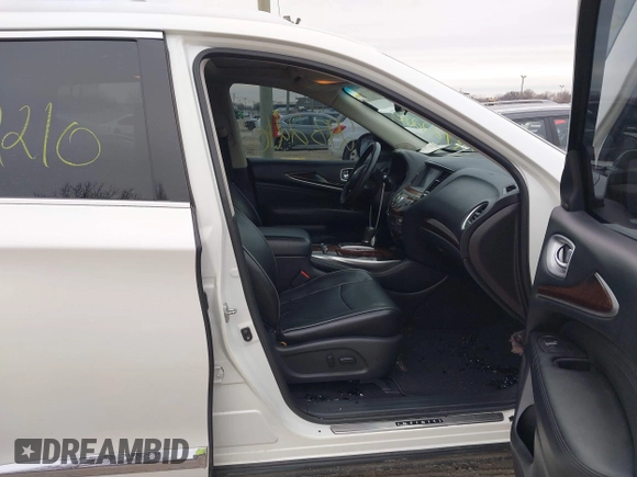 2015 Infiniti QX60 with VIN 5N1AL0MM5FC526488, listed as a IAAI auction lot 41511123 with 118,220 mi miles and . Bid and sale history available at DreamBid. Image 5.