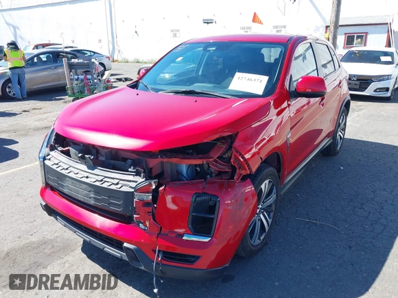 2022 Mitsubishi Outlander ES with VIN JA4APUAU4NU019623, listed as a IAAI auction lot 42746371 with 58,851 mi miles and . Bid and sale history available at DreamBid. Image 6.