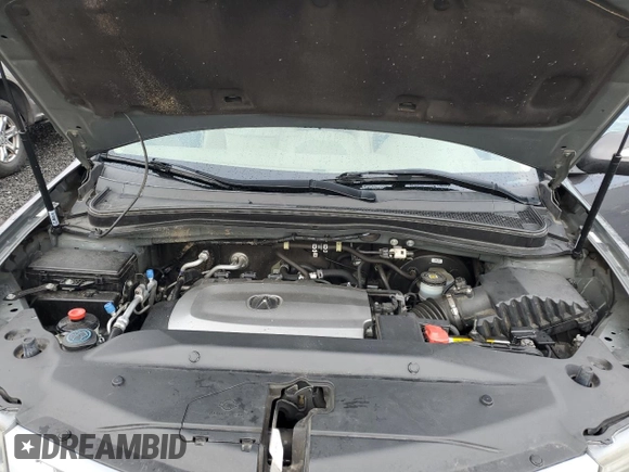 2010 Acura MDX Technology with VIN 2HNYD2H46AH513755, listed as a Copart auction lot 49477975 with 151,411 mi miles and Salvage Title. Bid and sale history available at DreamBid. Image 11.