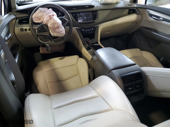 2018 Cadillac XT5 Luxury AWD with VIN 1GYKNDRS9JZ204857, listed as a Copart auction lot 50012575 with 100,794 mi miles and Salvage Title. Bid and sale history available at carsss.com. Image 8.