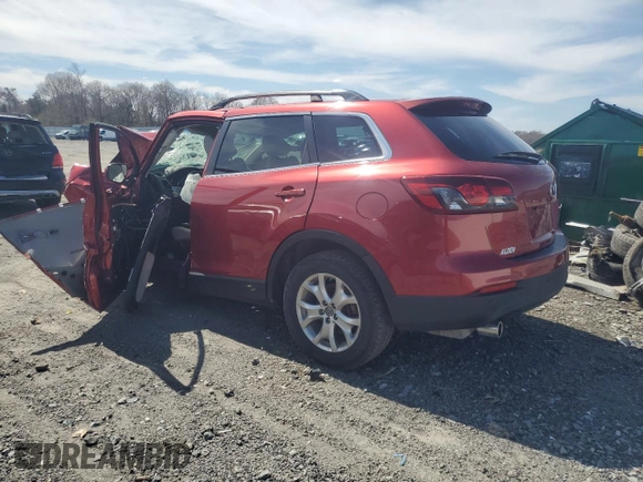 2014 Mazda CX-9 Touring with VIN JM3TB3CV8E0440191, listed as a Copart auction lot 51146945 with 0 mi miles and Clean Title. Bid and sale history available at carsss.com. Image 2.