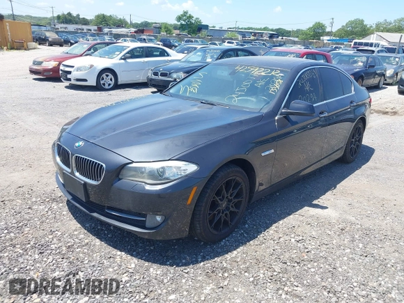2013 BMW 5 Series 528i xDrive with VIN WBAXH5C57DD114603, listed as a IAAI auction lot 42592212 with 133,058 mi miles and . Bid and sale history available at DreamBid. Image 2.