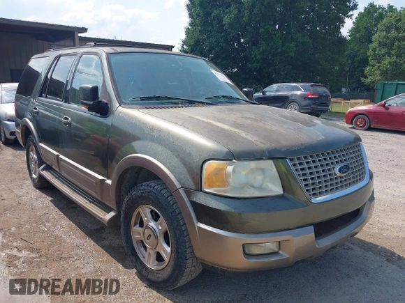 2003 Ford Expedition Eddie Bauer with VIN 1FMRU17WX3LB95356, listed as a IAAI auction lot 42413887 with 163,318 mi miles and . Bid and sale history available at DreamBid. Image 1.