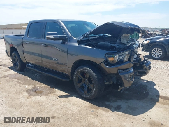 2020 Ram 1500 Big Horn with VIN 1C6SRFFT1LN328030, listed as a IAAI auction lot 42264730 with 47,428 mi miles and . Bid and sale history available at DreamBid. Image 1.
