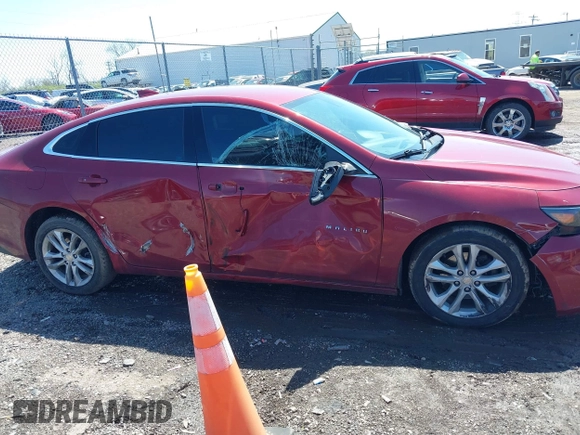 2016 Chevrolet Malibu LT with VIN 1G1ZE5ST6GF246855, listed as a IAAI auction lot 41977429 with 98,318 mi miles and . Bid and sale history available at DreamBid. Image 13.