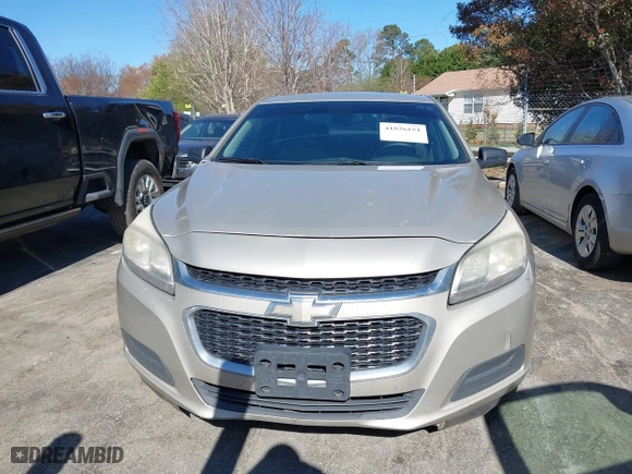 2015 Chevrolet Malibu LS with VIN 1G11B5SL2FF351591, listed as a IAAI auction lot 41826151 with 265,589 mi miles. Bid and sale history available at carsss.com. Image 12.