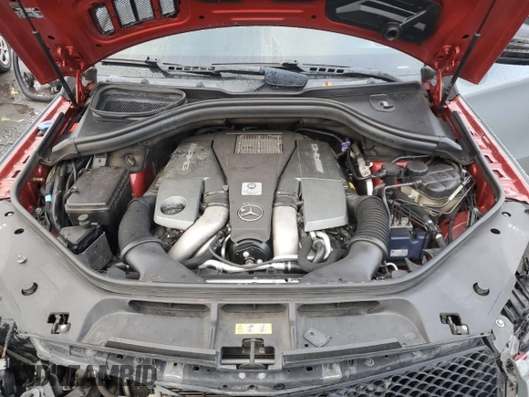2016 Mercedes-Benz GLE 63 S AMG with VIN 4JGED7FB7GA046744, listed as a Copart auction lot 85036564 with 93,455 mi miles and Salvage title. Bid and sale history available at DreamBid. Image 11.