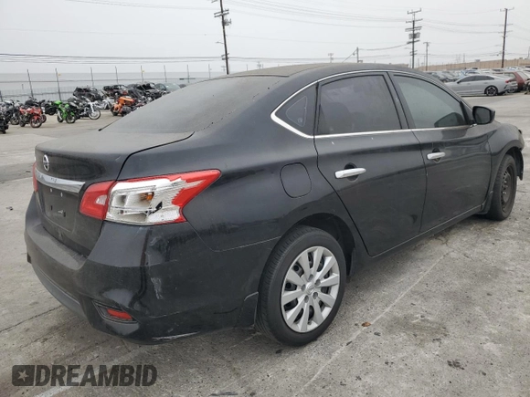 2016 Nissan Sentra SV with VIN 3N1AB7AP7GY300902, listed as a Copart auction lot 82529844 with 97,419 mi miles and Salvage Title. Bid and sale history available at DreamBid. Image 3.