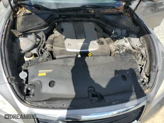 2011 Infiniti M37 with VIN JN1BY1APXBM325191, listed as a Copart auction lot 74209614 with 136,662 mi miles and Salvage Title. Bid and sale history available at carsss.com. Image 12.