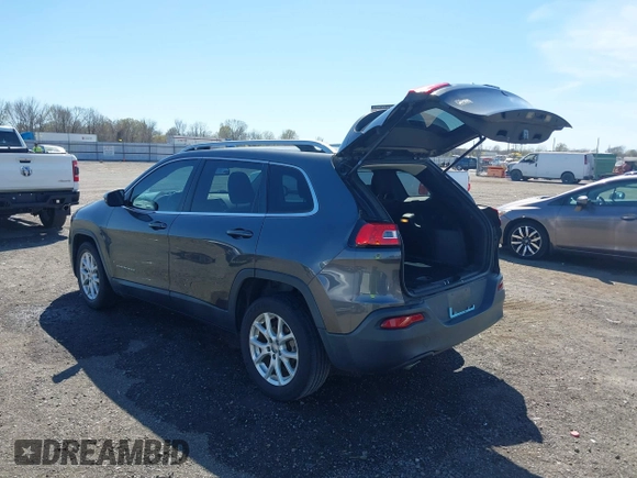 2017 Jeep Cherokee Latitude with VIN 1C4PJLCBXHW572714, listed as a IAAI auction lot 41861087 with 120,552 mi miles and . Bid and sale history available at DreamBid. Image 3.