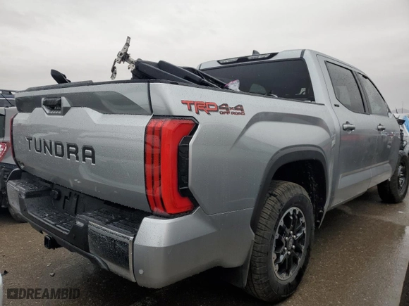 2025 Toyota Tundra 4WD SR with VIN 5TFLA5DB6SX261646, listed as a Copart auction lot 42789185 with 0 mi miles and Salvage Title. Bid and sale history available at carsss.com. Image 3.