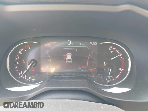 2024 Toyota RAV4 XLE Premium с VIN 2T3C1RFV3RW360051, выставлен на аукционе IAAI как лот 42261611 с пробегом 5 907 миль миль и . История ставок и продаж доступна на DreamBid. Изображение 7.