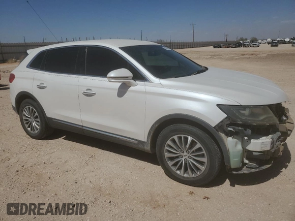2017 Lincoln MKX Select with VIN 2LMPJ8KP3HBL53038, listed as a Copart auction lot 48958905 with 144,282 mi miles and Salvage Title. Bid and sale history available at carsss.com. Image 4.